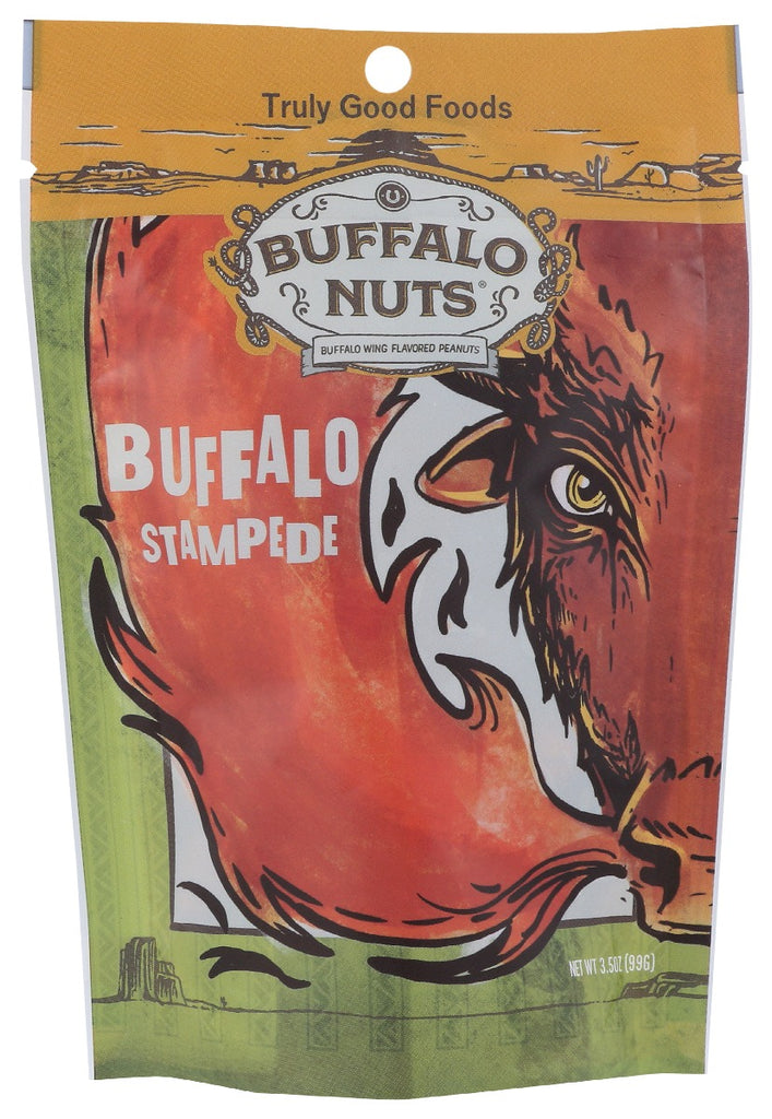 BUFFALO NUTS: Buffalo Stampede, 3.5 oz