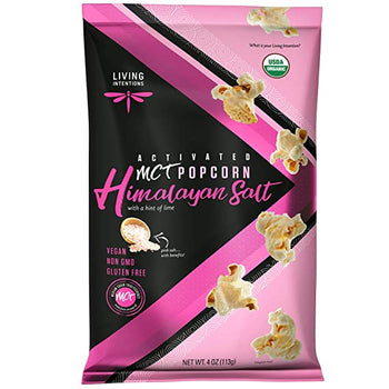 LIVING INTENTIONS: Himalayan Salt MCT Popcorn, 4 oz