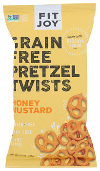 FITJOY: Honey Mustard Pretzel Twists, 4.5 oz