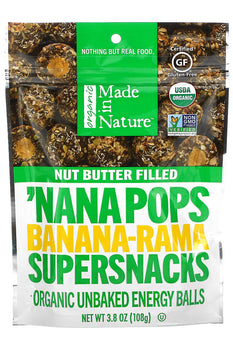 MADE IN NATURE: Nana Pops Banana-Rama Super Snacks, 3.8 oz