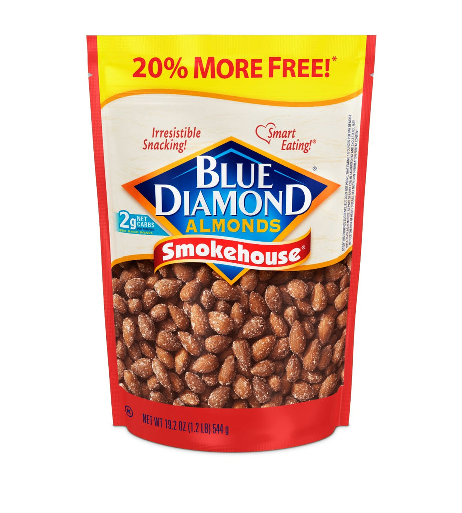 BLUE DIAMOND: Nuts Almond Smokehouse, 19.2 oz