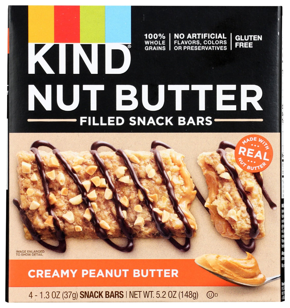 KIND: Creamy Peanut Butter Filled Snack Bars, 5.2 oz