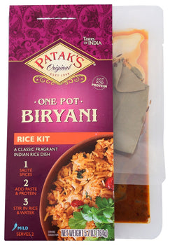 PATAKS: Rice Kit Biryani, 5.7 oz