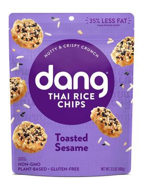 DANG: Toasted Sesame Thai Rice Chips, 3.5 oz