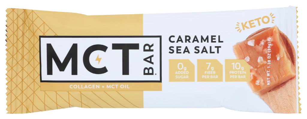 MCT BAR: Caramel Sea Salt Bar, 1.38 oz