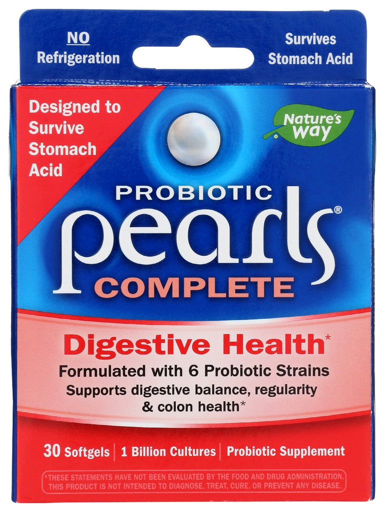 NATURES WAY: Probiotic Pearls Complete, 30 sg