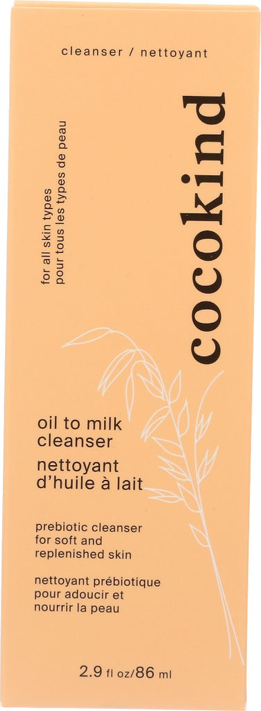 COCOKIND: Oil To Milk Cleanser, 2.9 oz