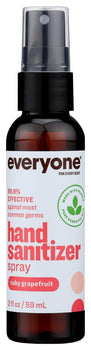 EVERYONE: Ruby Grapefruit Hand Sanitizer Spray, 2 fo