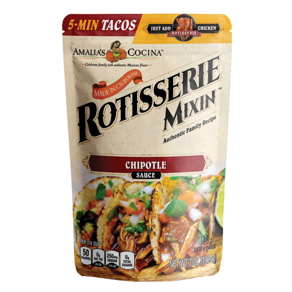 AMALIAS COCINA: Rotisserie Mixin Chipotle Sauce, 7 oz