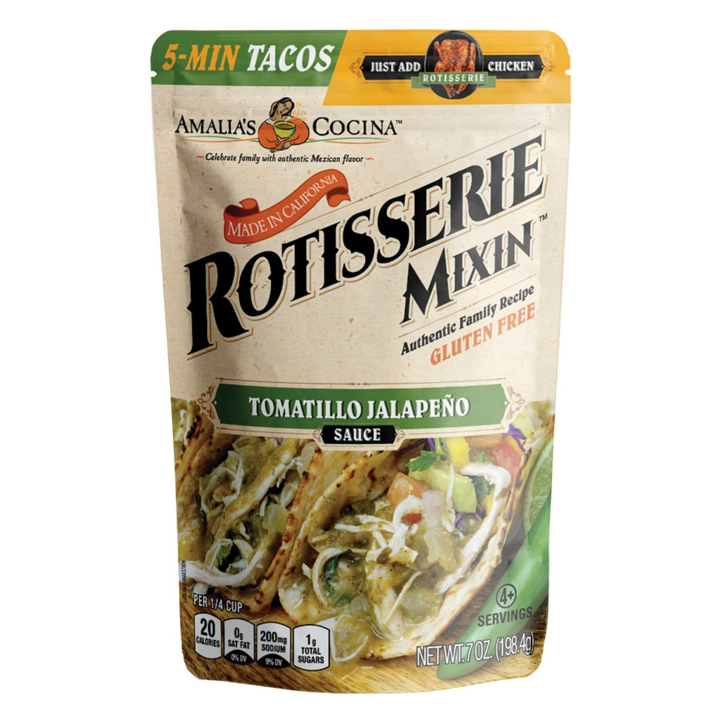 AMALIAS COCINA: Rotisserie Mixinn Tomatillo Jalape?o Sauce, 7 oz