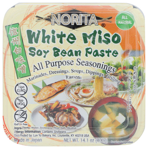 NORITA: White Miso Soy Bean Paste, 14.1 oz