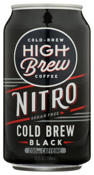 HIGH BREW: Coffee Nitro Black, 10 fo