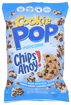 COOKIE POP POPCORN: Chips Ahoy Cookie Pop Popcorn, 5.25 oz