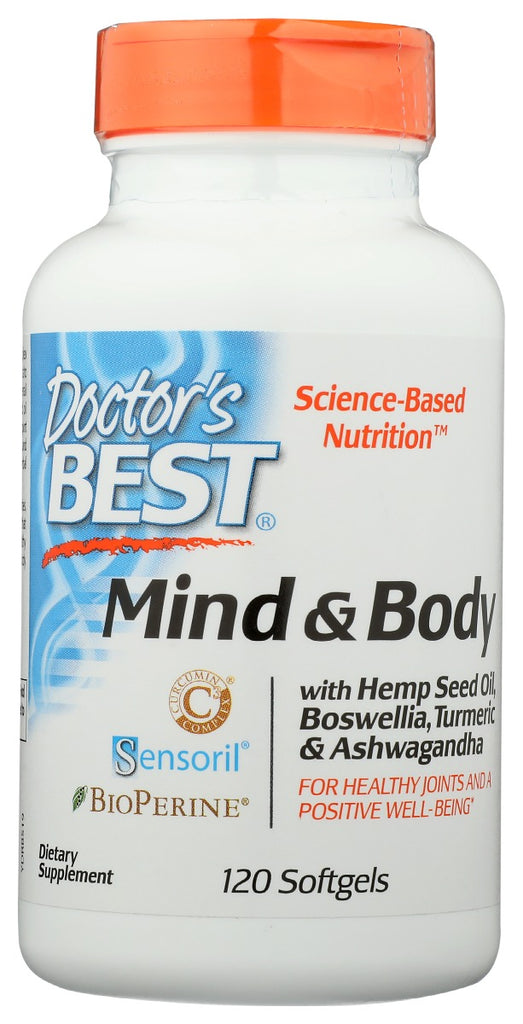 DOCTORS BEST: Mind & Body, 120 sg