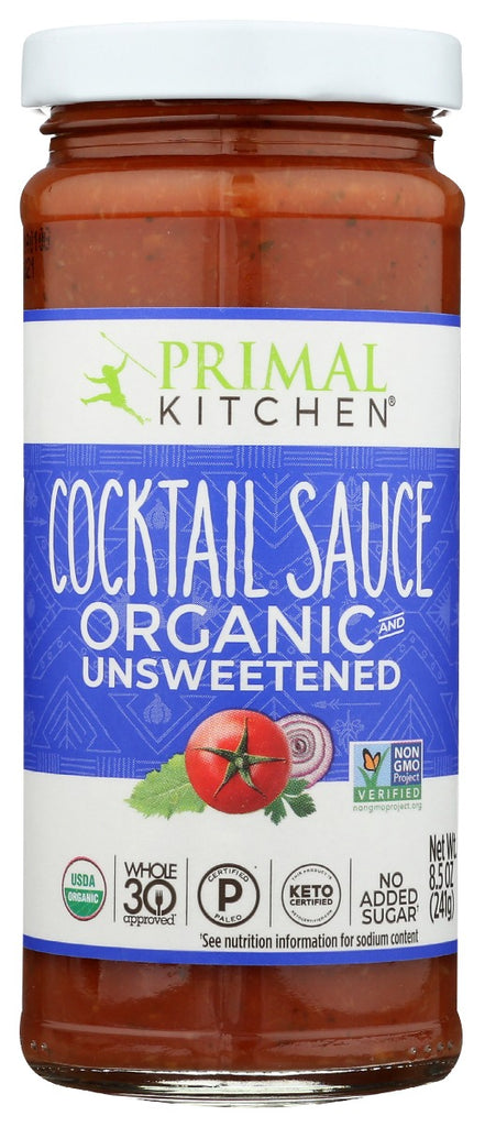 PRIMAL KITCHEN: Organic And Unsweetened Cocktail Sauce, 8.5 oz