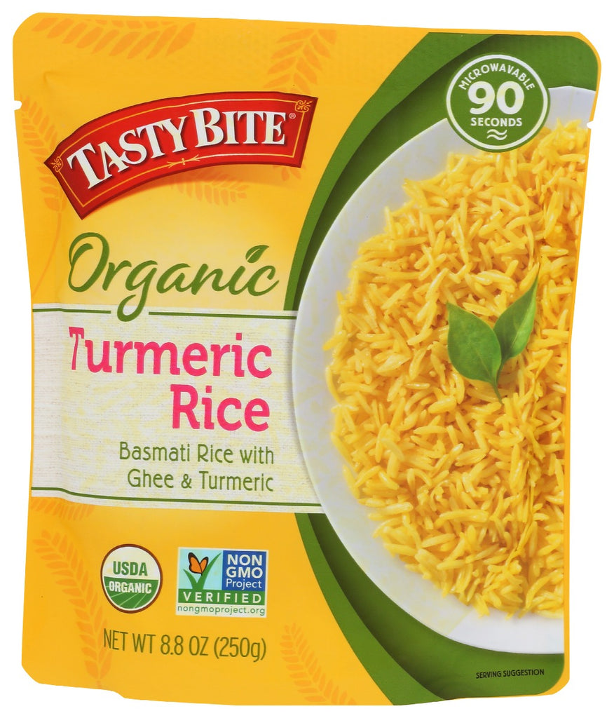 TASTY BITE: Rice Turmeric Org, 8.8 oz