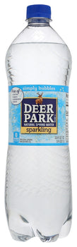 DEER PARK: Natural Sparkling Water, 33.8 fo