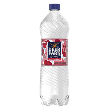 DEER PARK: Black Cherry Sparkling Water, 33.8 fo