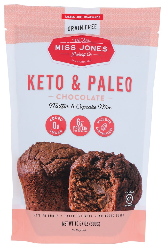 MISS JONES BAKING CO: Mix Chocolate Muffin, 10.57 oz