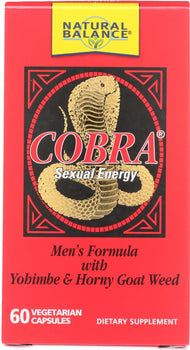 NATURAL BALANCE: Cobra, 60 vc