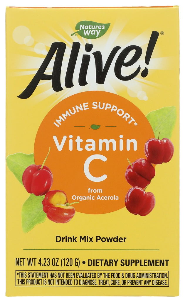 NATURES WAY: Alive Vitamin C Powder, 120 gm