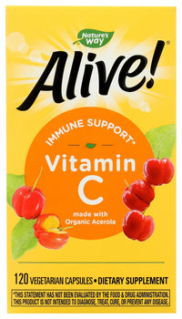 NATURES WAY: Alive Vitamin C, 120 vc