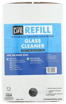 BETTER LIFE: Glass Cleaner, 5 ga