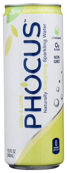 CLEAR CUT PHOCUS: Yuzu & Lime Sparkling Water, 11.5 fo