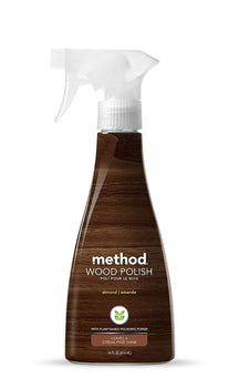 METHOD HOME CARE: Cleaner Wood Pol N Shn, 14 oz