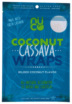 NUCO: Wraps Coconut Cassava, 1.94 oz