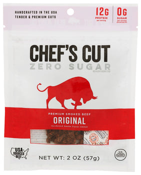 CHEFS CUT: Jerky Original Zero Sugar, 2 oz