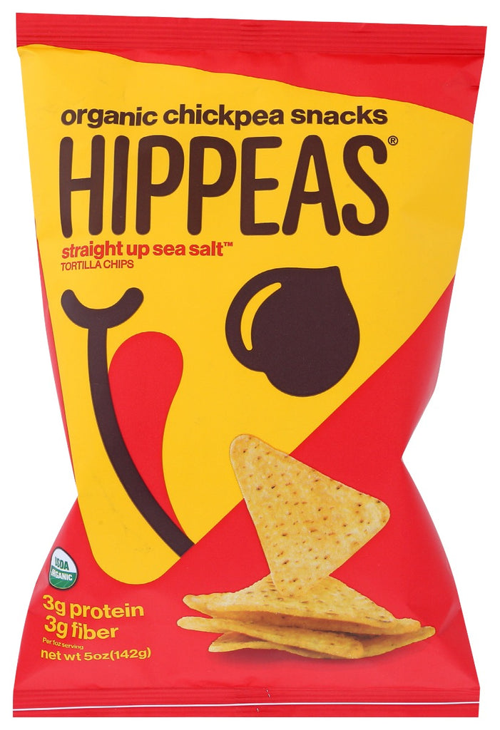 HIPPEAS: Tortilla Chip Sea Salt, 5 oz