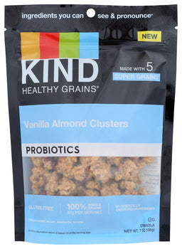 KIND: Vanilla Almond Probiotic Clusters, 7 oz