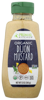 PRIMAL KITCHEN: Organic Dijon Mustard, 12 oz