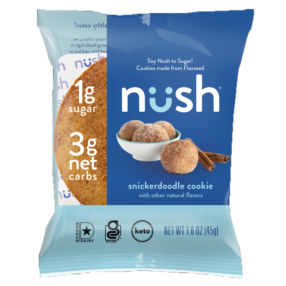 NUSH: Snickerdoodle Cookie, 1.6 oz