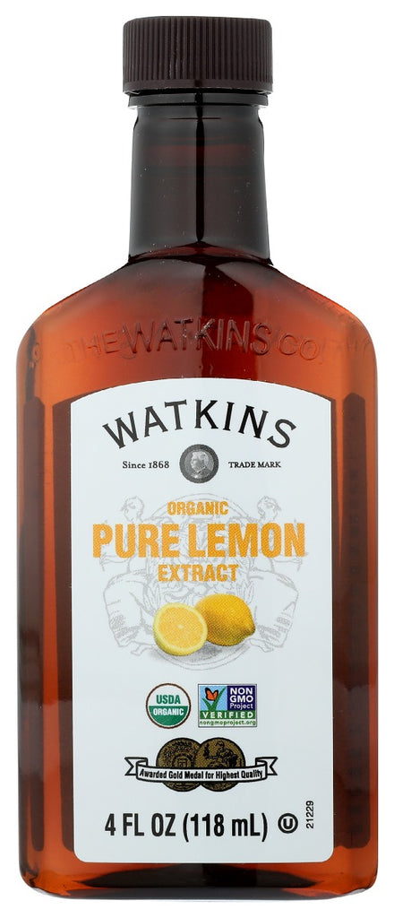 WATKINS: Organic Pure Lemon Extract, 4 fo