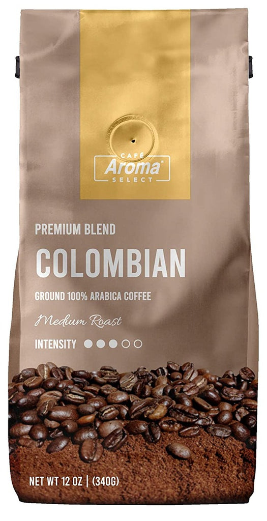 CAFE AROMA SELECT: Columbian Premium Blend Coffee, 12 oz