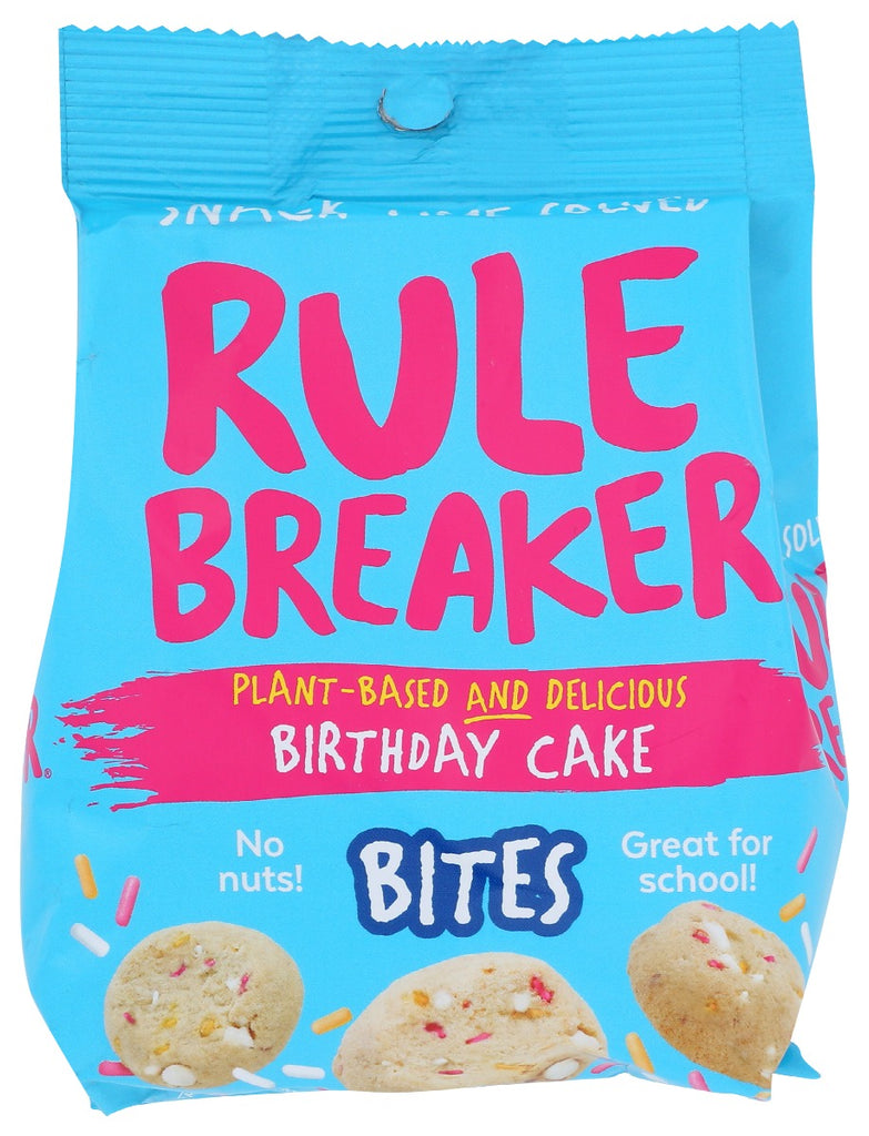 RULE BREAKER SNACKS: Birthday Cake Bites, 4 oz