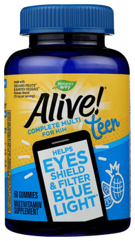 NATURES WAY: Alive Multi Teen Him Gumm, 50 ea