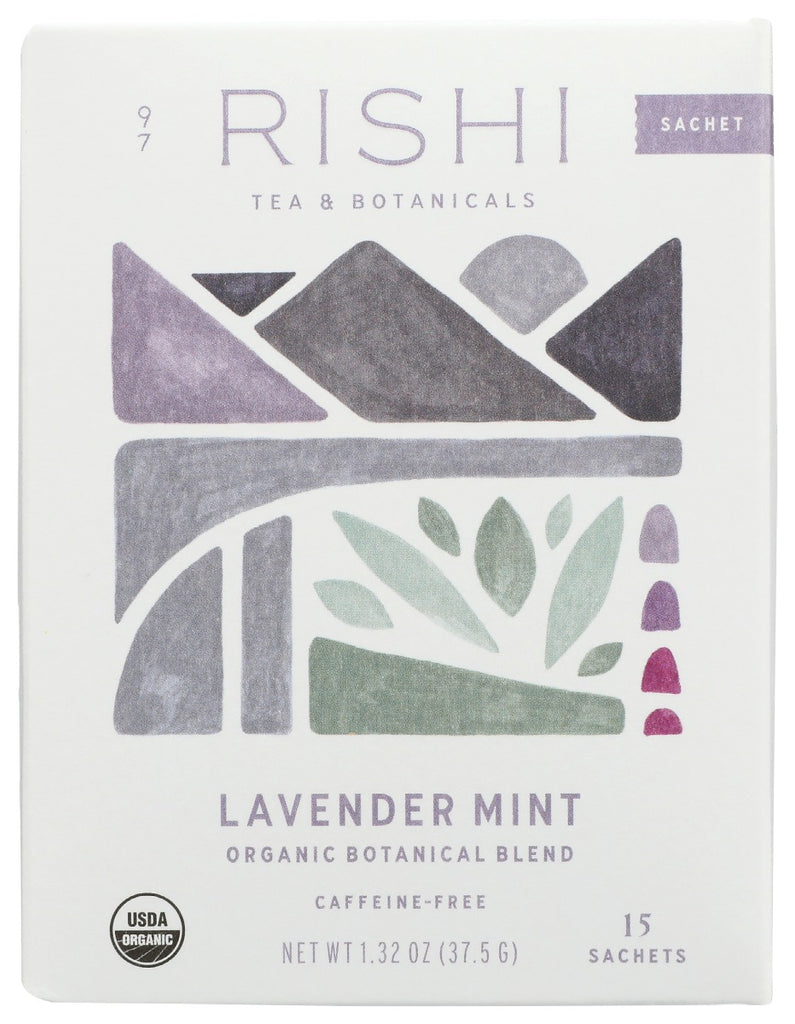 RISHI TEA: Tea Lavender Mint, 1.32 oz