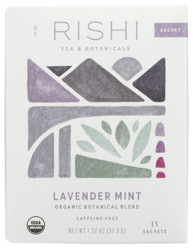 RISHI TEA: Tea Lavender Mint, 1.32 oz