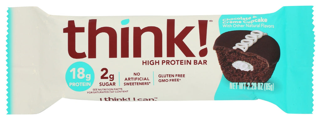 THINK!: Chocolate Creme Cupcake High Protein Bar, 2.29 oz