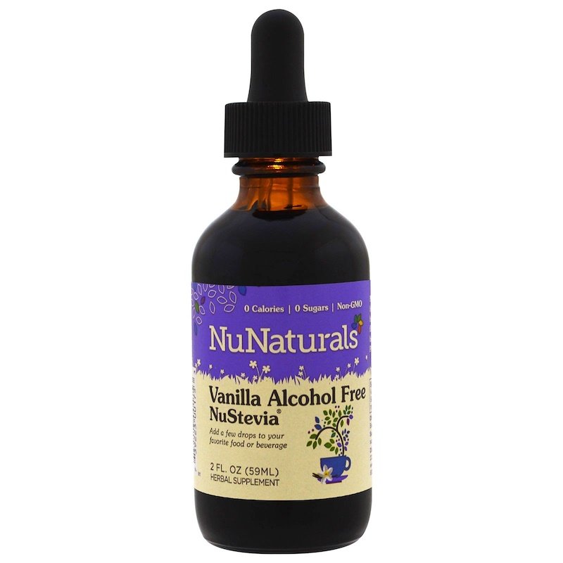 NUNATURALS: Stevia Liquid Vanilla, 2 oz