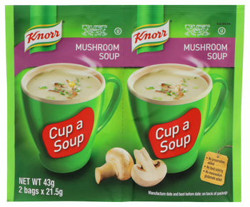 KNORR - KOSHER: Soup Inst Cup Mushroom, 1.52 oz