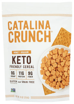 CATALINA SNACKS: Honey Graham Keto Friendly Cereal, 9 oz