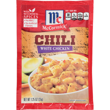 MC CORMICK: Mix Chiliseas White Chkn, 1.25 oz