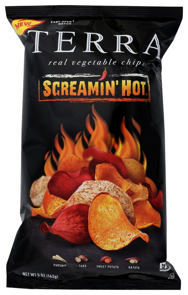 TERRA CHIPS: Screamin Hot Chips, 5 oz