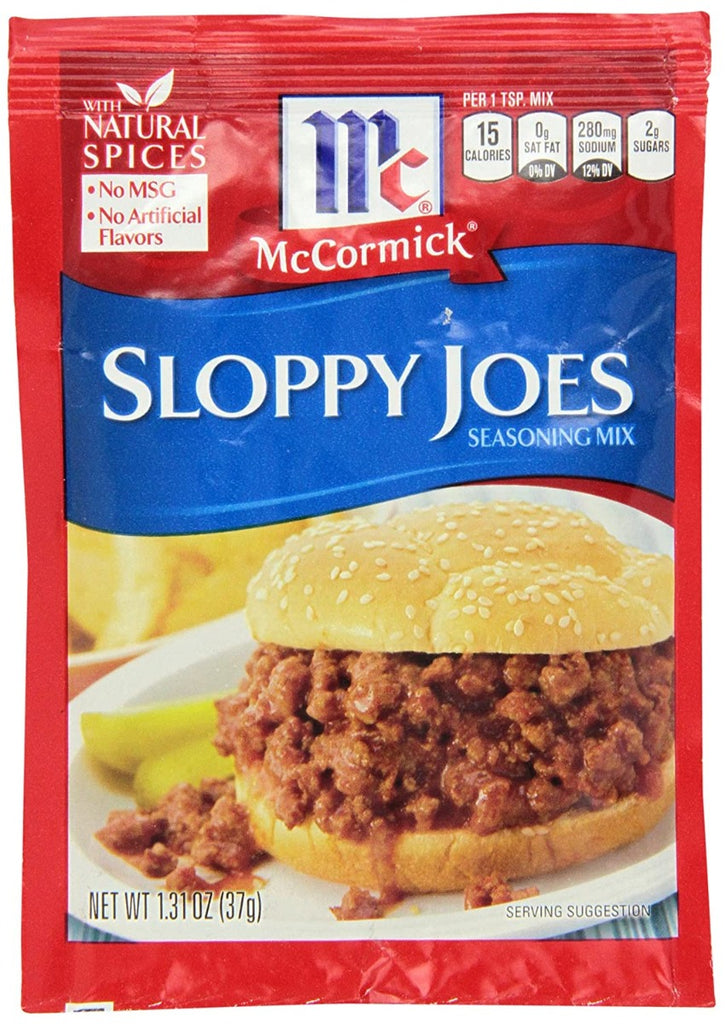 MC CORMICK: Seasoning Sloppy Joe, 1.31 oz