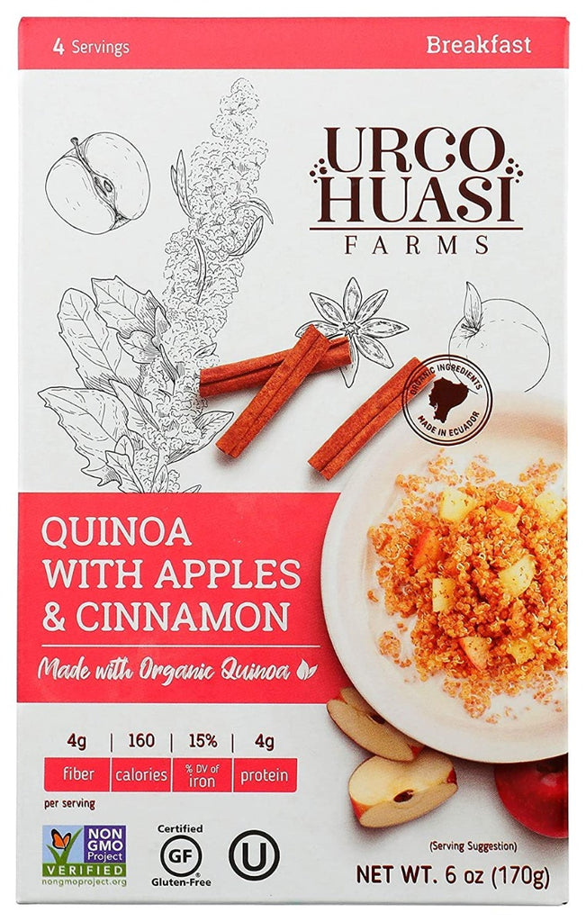 URCOHUASI FARMS: Quinoa With Apple And Cinnamon, 6 oz