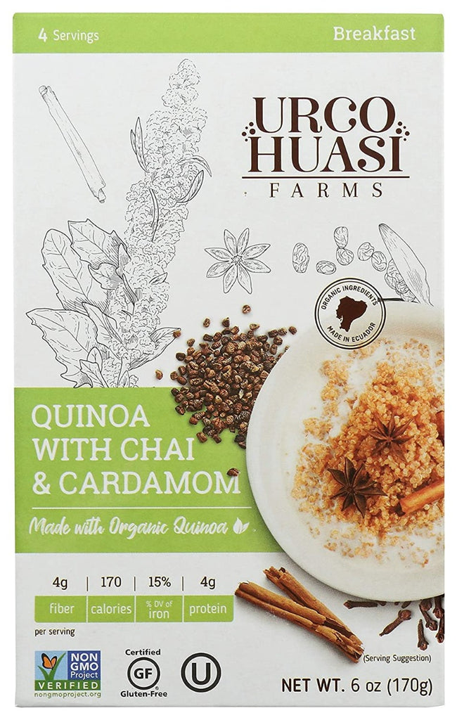 URCOHUASI FARMS: Quinoa With Chai And Cardamom, 6 oz